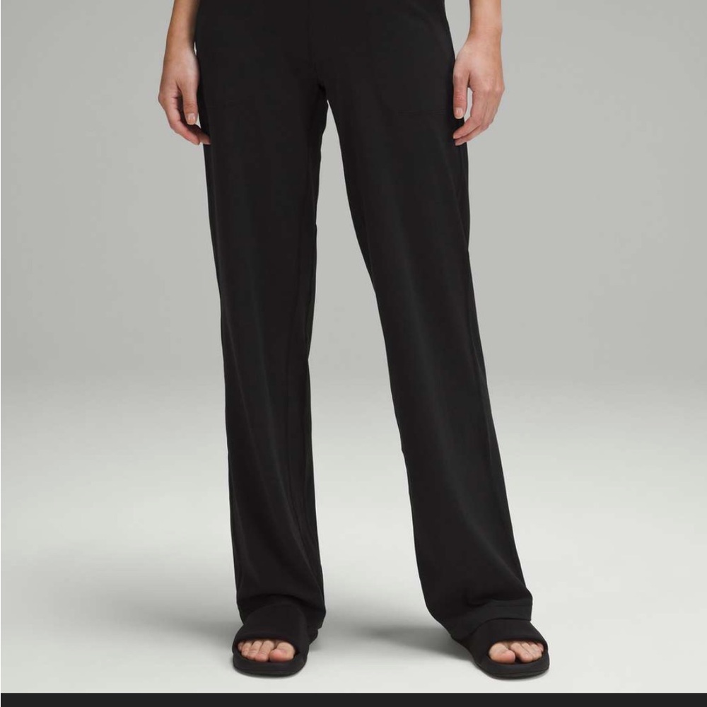 Lululemon Align Wide Leg Pants in Black